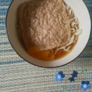 ふわふわきつねうどん